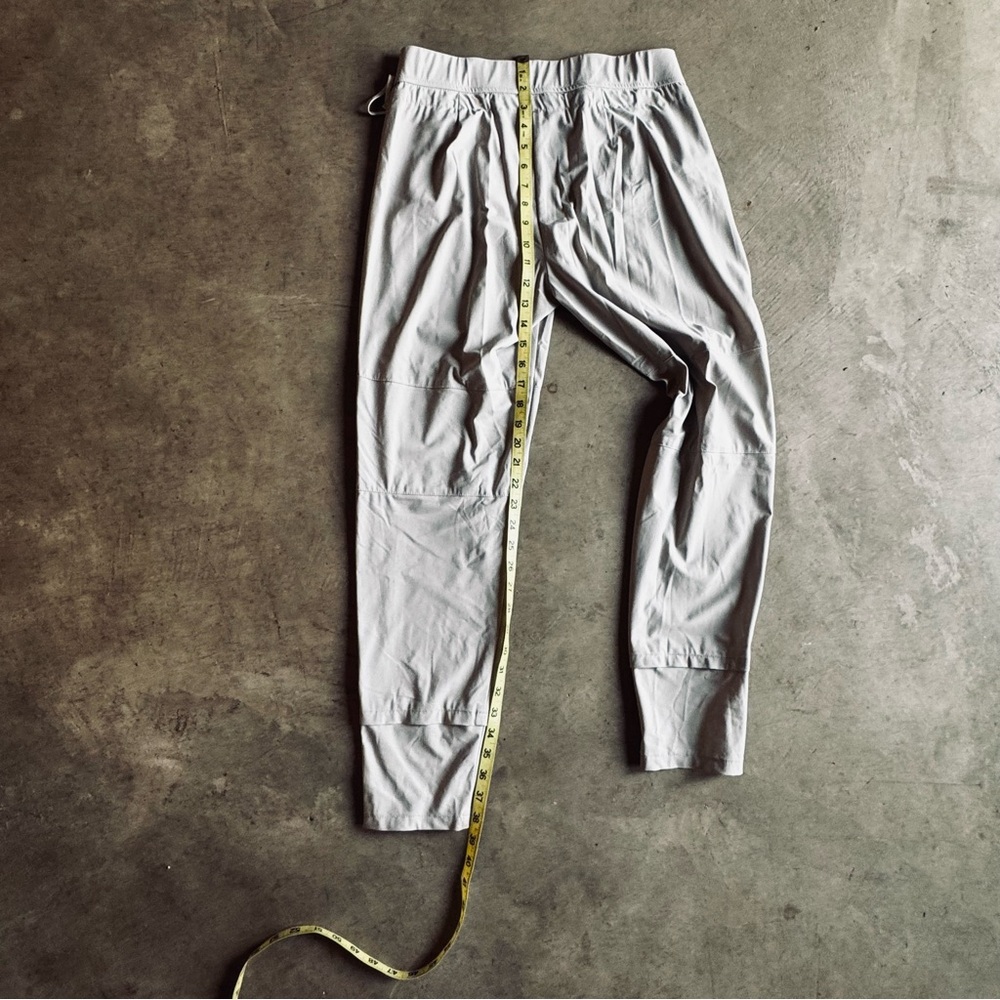 RAFFAELLO ROSSI Cream /Stone Track Athletic Pants, Zip Pockets (4) - Picture 10 of 12